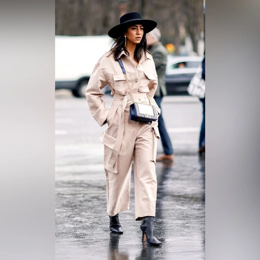 Yoana Baraschi Safari Utility Convertible Dress in Khaki - Picture 12 of 12